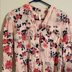 Matilda Jane Pink and Purple Floral Top